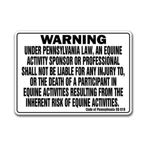 Signmission 14 in Height, Vinyl, 14" x 10", WS-D-1014-Pennsylvania WS-D-1014-Pennsylvania - main